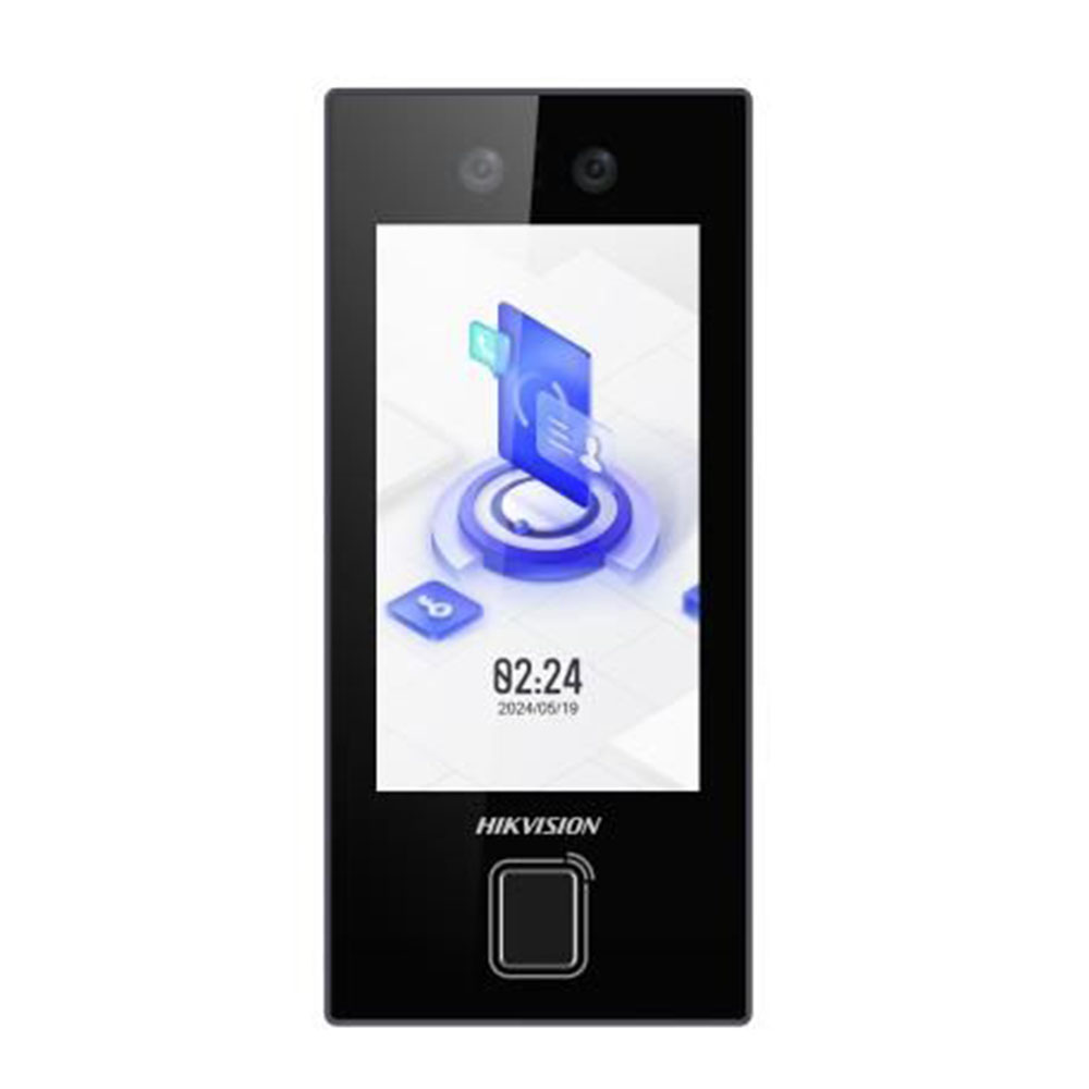 Terminal de Control de acceso y presencia autónomo biométrico Facial, huella, tarjeta MF, QR y PIN