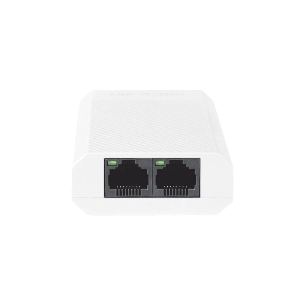 Switch PoE esclavo Repetidor Extensor PoE 100Mbps 1 Puerto entrada y dos puertos de salida 30W
