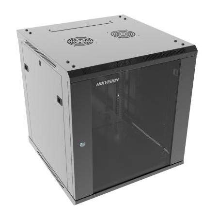 [DS-XS6612-S/B] Armario Mural Rack 19" 12U Desmontado Hikvision