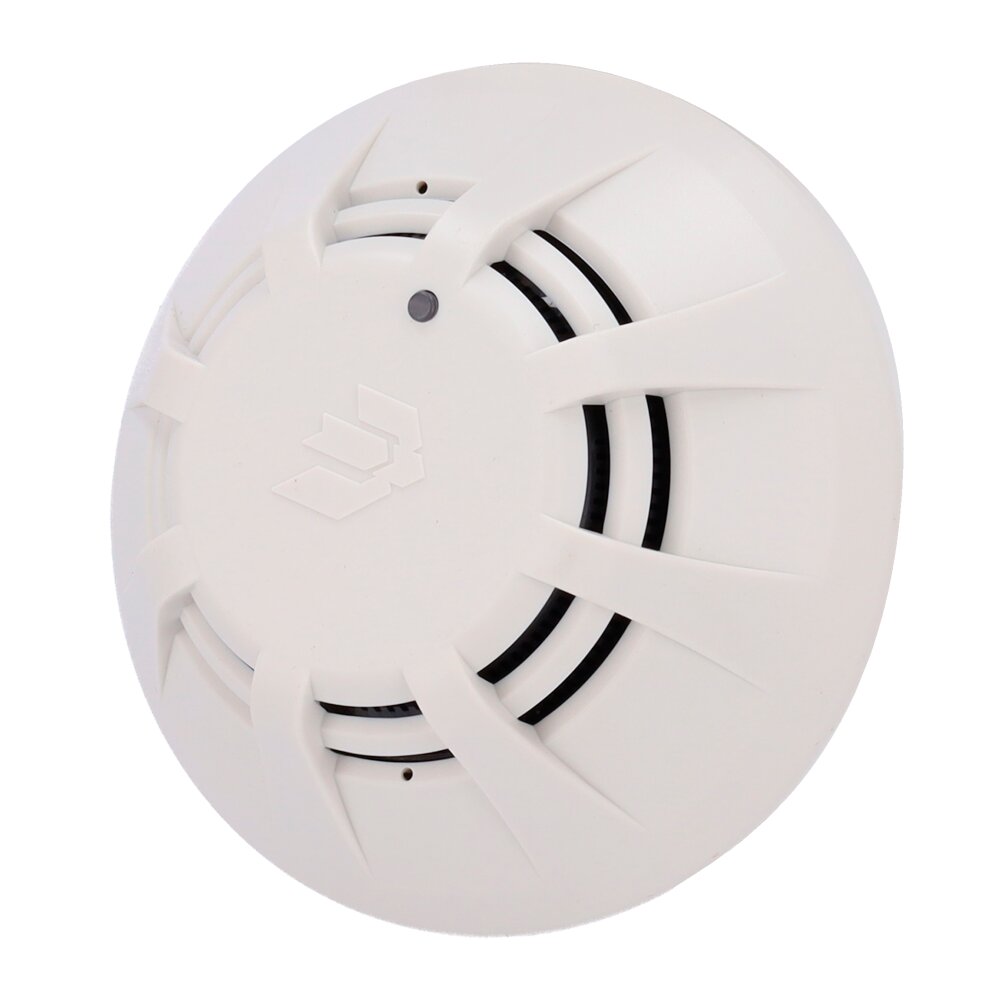 Detector Ánalógico Óptico de Humo Jade Bird para lazo de sistema inteligente de detección y alarma de incendios