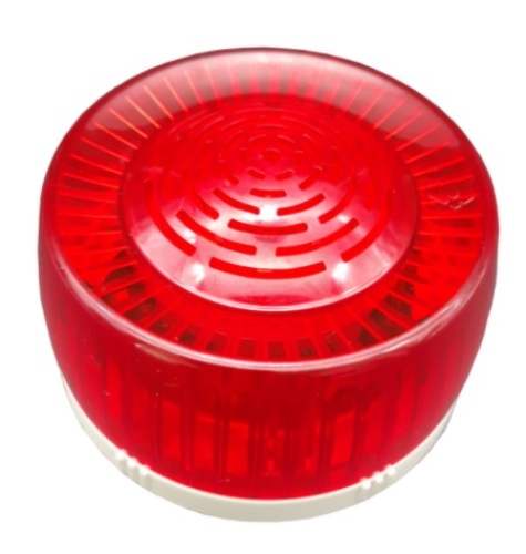 Sirena Direccionable con Indicador Visual (VID) óptico-acústica-flash analógica