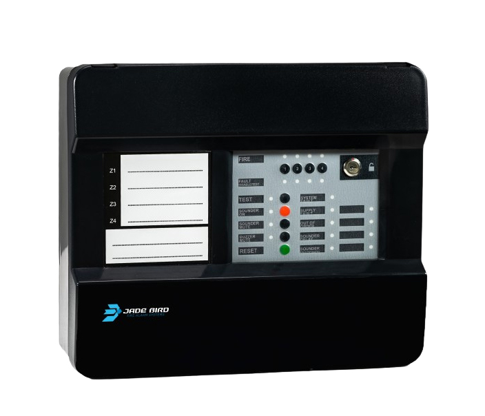 Central convencional de detección de incendio Jade Bird Fire de 2 zonas