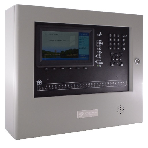 [JBE-P2L1.1LE] Central de detección y alarma de incendios analógica de 1 lazo (200 dispositivos) ampliable hasta 4 lazos Jade Bird