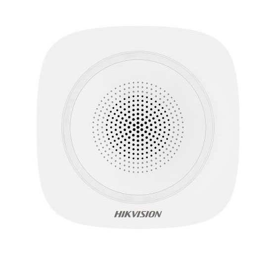 Sirena inalámbrica de interior compatible 868 Mhz Hikvision AXPRO Indicador Rojo