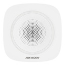 Sirena inalámbrica de interior compatible 868 Mhz Hikvision AXPRO Indicador Rojo