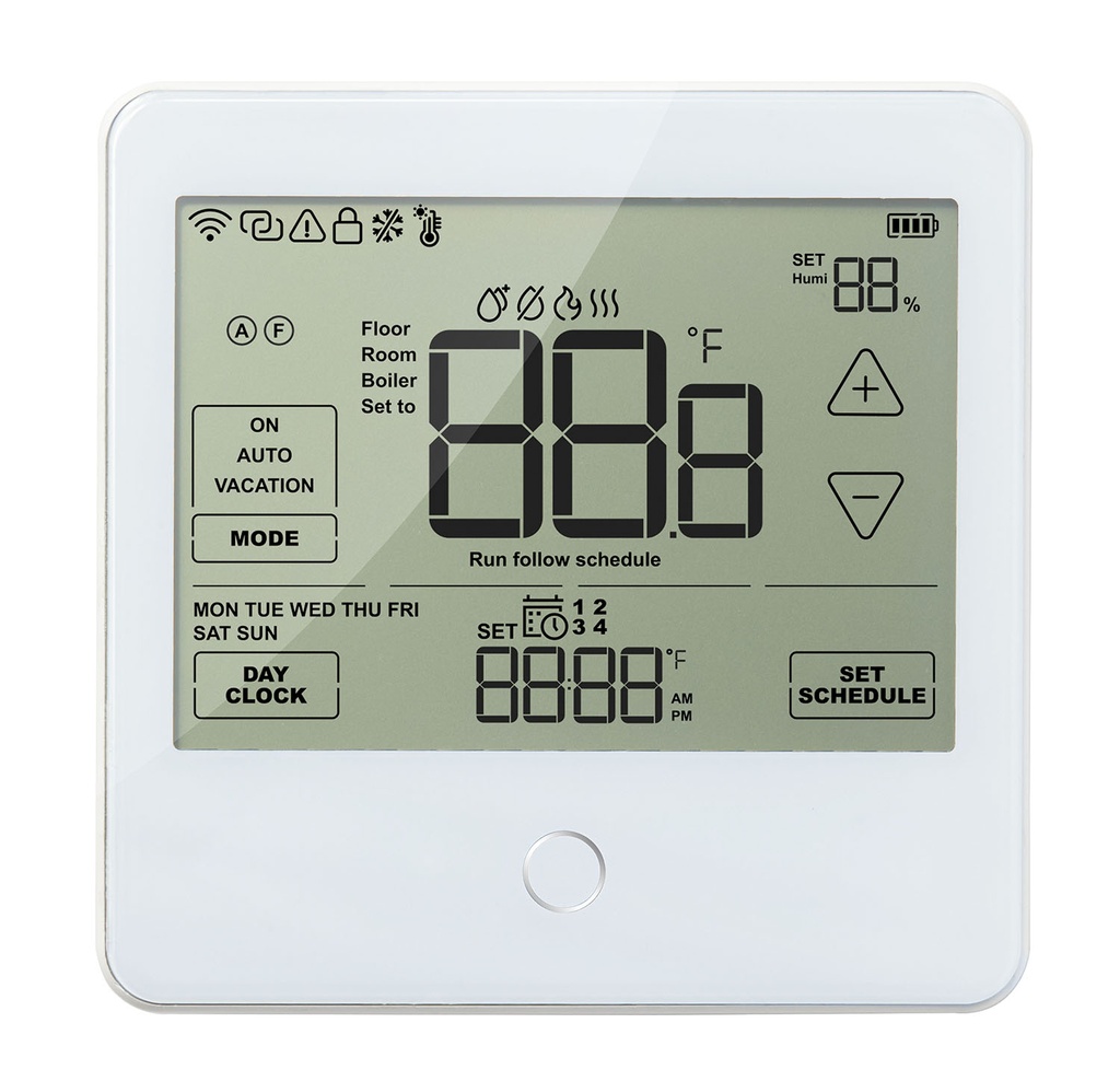 Termostato para calefacción eléctrica 800S, 868MHz
