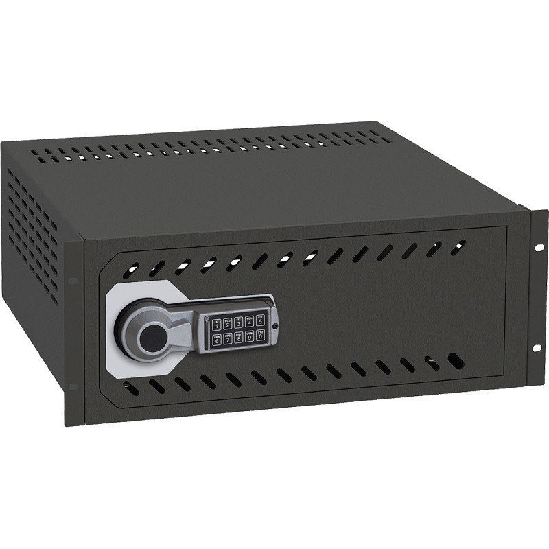 Caja fuerte especial para videograbador con cerradura electrónica para rack 19"