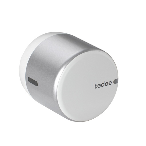 [Tedee GO2 SILVER] Cerradura inteligente con WiFi y Bluetooth aplicación para acceso remoto Color Plata