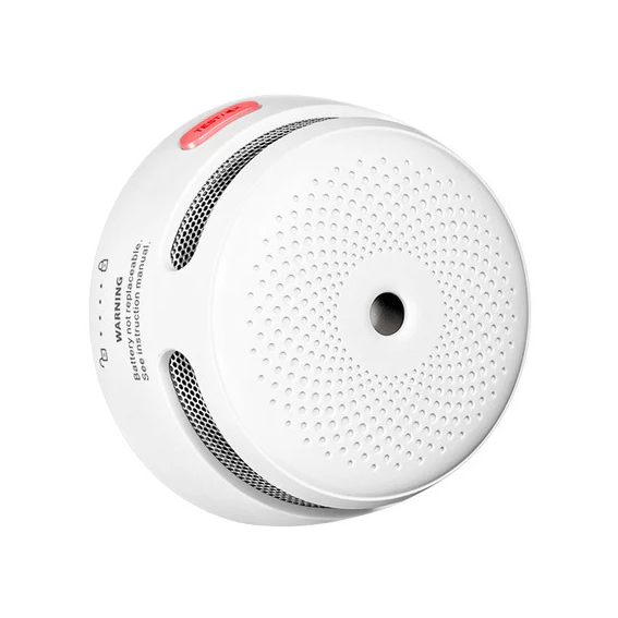 Mini detector de humo autónomo con señal sonora y visual conexión conexión WiFi 2,4 GHz