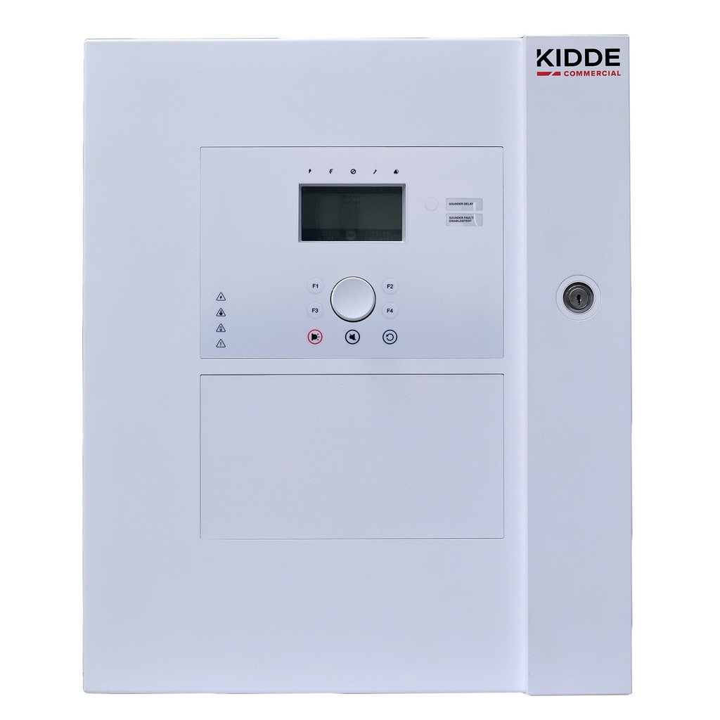 Addressable fire panel, 1 loop