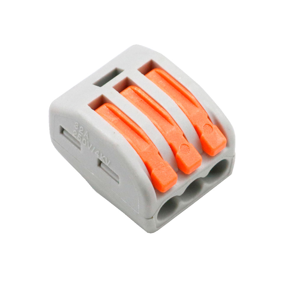 Conector de Cable 1 Entrada y 2 Salidas Calibre del cable 28 a 12AWG