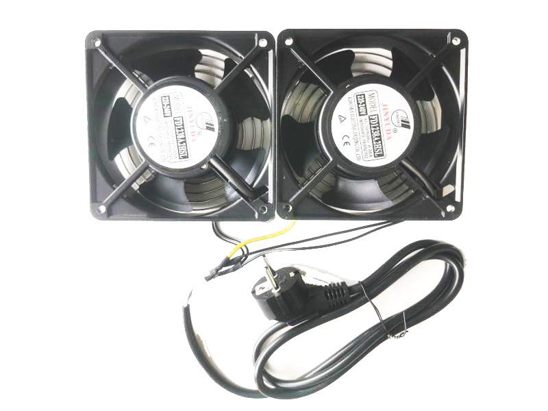 Ventilador de dos unidades para armario rack