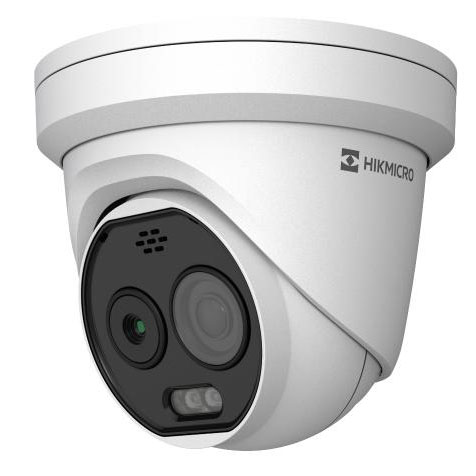 Cámara Turret IP termográfica biespectro 3.6mm 256×192 4.3 mm 5MP