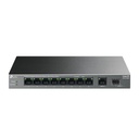 Switch Sobremesa 10 Puertos Gigabit 8-Port PoE+