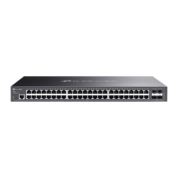 Switch administrado JetStream de 48 puertos Gigabit L2 con 4 ranuras SFP