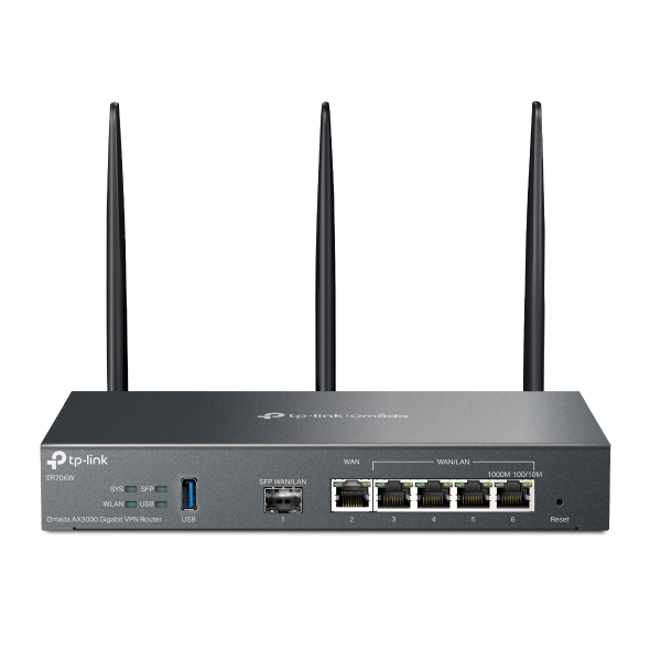 Router VPN Gigabit Omada AX3000 Doble banda