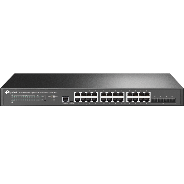 Switch Gestionable L3 24 puertos, PoE++ y 2.5G Montaje Rack
