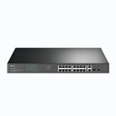 Switch montaje en rack Gigabit 18 puertos 16 PoE+