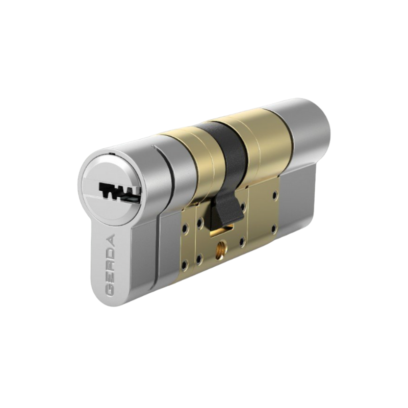 Cilindro Bombillo modular europeo EXXO SMART Alta seguridad. Compatible con Tedee PRO/GO/GO2 Clase 6 EN 1303 Longitud ajustable 31–62 mm