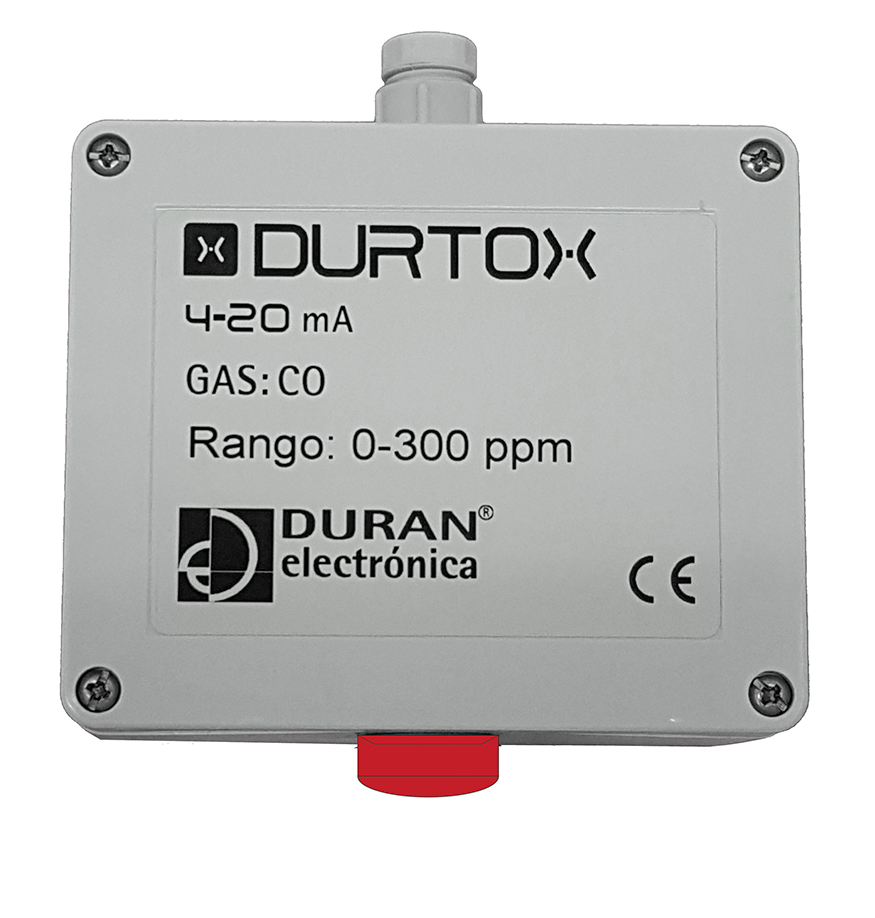 Detector fijo monóxido de carbono (CO). 0-300ppm DURTOX RS485 IP65