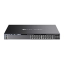 Switch Gestionable Omada L3 Stackable 24 puertos Gigabit PoE+ y 4 puertos a 10GB