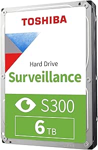 Disco Duro SATA de 3,5" Toshiba 6TB S300