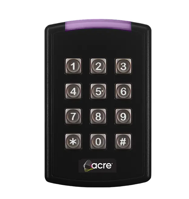 LECTOR Keypad Reader with HF ACRE AT25-6WS-W