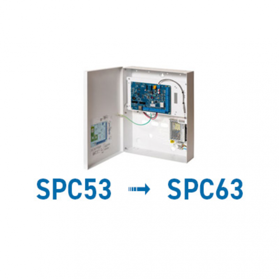 Licencia de actualización para central de intrusión SPC