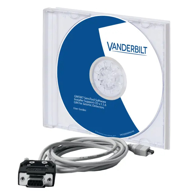 GMSW7 SensTool-SW software para detectores sísmicos GM730/760/770/775
