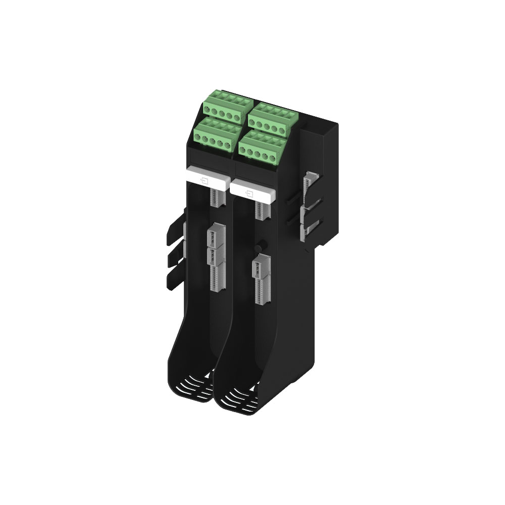 Base posterior de 2 ranuras NOTIFIER INSPIRE HOP-202-102
