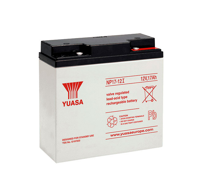 Batería de 12 V. Capacidad 38 Ah HONEYWELL PS-1238