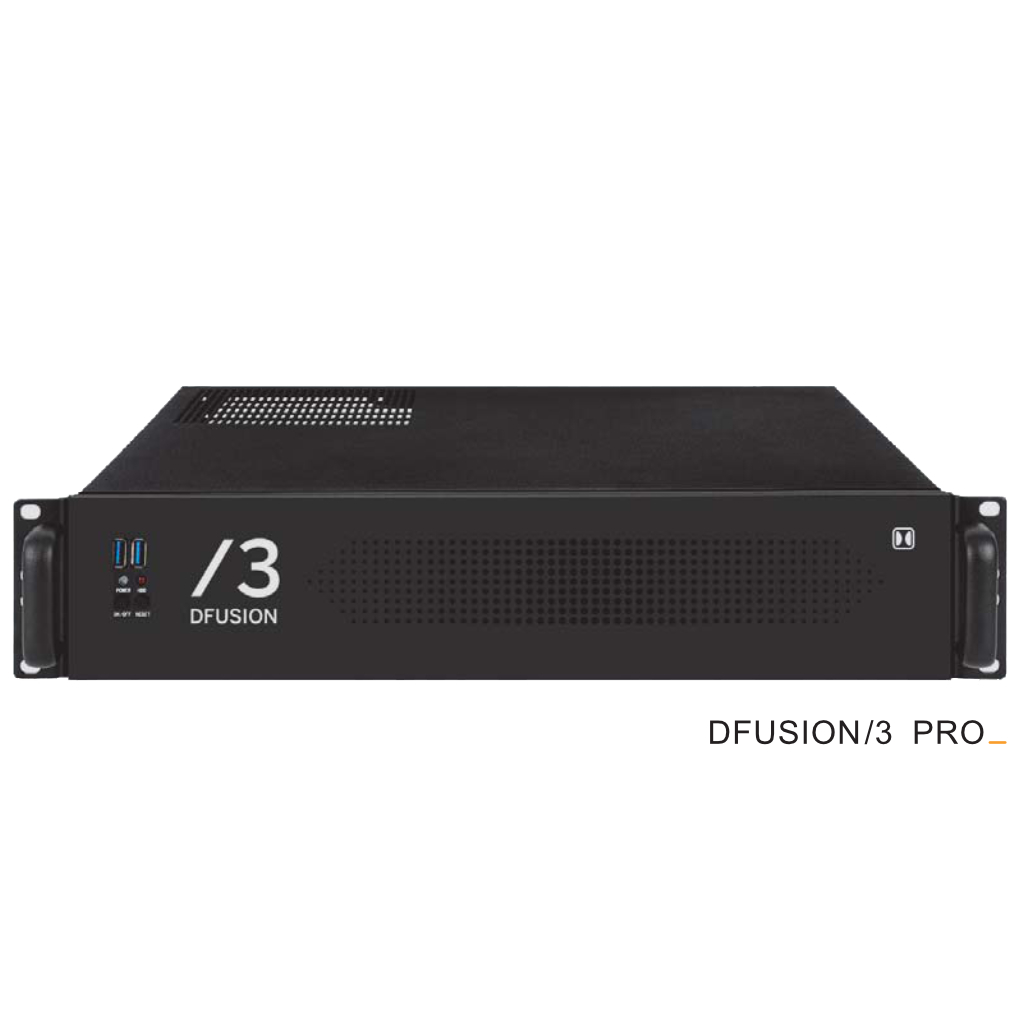 DFUSION /3 PRO Servidor de análisis IP de 6 canales