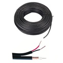 [BSC01209] 100m Drum of CCTV Cable RG174 + power supply