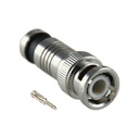 [BSC01694] BNC Male Compression Connector for Coaxial cable RG59