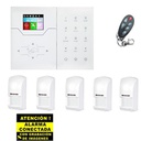 [BSC02295] Bysecur IP / GSM Alarm Kit. Panel + 5 PIRs + 1 Keyfob