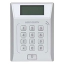 [DS-K1T802M] Terminal autónomo de accesos con teclado y pantalla LCD Hikvision Mifare. TCP/IP