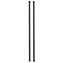 [SADRIN 205] Outdoor Wired infrared barrier of 2 double beams 2TX + 2RX Height   50 cm 