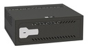 [VR-190] Safe Box for Video Recorder with Lever mortise key. 385 wide. Fits into a 19U rack