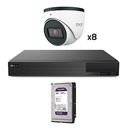 [KIT_TVT_1080_2] TVT Preconfigured CCTV Kit with 8 Dome Cameras 1080p