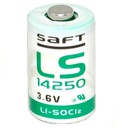 [BAT-LS14250] Pile au lithium LS14250 Saft 3,6V 1/2AA