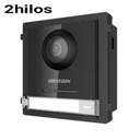 [DS-KD8003-IME2(Europe BV)] Module extérieur avec caméra et 1 bouton pour Portier Vidéo à 2 fils Hikvision Encastré/ en saillie