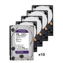 [PACK_10_WD43PURZ         ] Pack of 10  4 Tb Hard Disk ( 4096 Gb ) Western Digital Purple