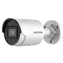 [DS-2CD2086G2-IU(2.8mm)] IP Bullet Camera 8MP 2.8mm WDR120 IP66 IR40 Acusense 2nd Gen. DarkFighter Alarm MIC Rating Hikvision