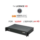 [VLRXP-VCA] Licencia adicional de análisis de vídeo 1 canal en HD