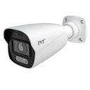 [TD-9452A3-PA] TVT Network Bullet Camera AI 5MP Region intrusion detection Speaker Motorized varifocal lens  2.8-12mm IR 50m IP67 