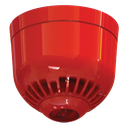 [ASC366] Sirena Convencional Aritech de policarbonato para interior. Montaje en techo. Lámpara lanzadestellos rojo 85 a 97 dB