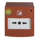 [DM2010] Analog Push Button for Series 2000 Addressable Red 