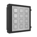 [DS-KD-KP/S] Module d’ouverture avec clavier  pour Portier Vidéo modulaire en saillie / encastré Hikvision. Acier inoxydable
