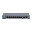 [DS-3E0310P-E/M] POE Switch 8 ports 100Mbps 2P Gigabit RJ45 Hikvision