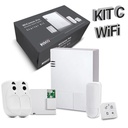 [KIT_WICOMM_C_WIFI] Kit "C" WIFI WiComm Pro Risco. Central+Módulo WIFI+Mando+2XPIRCAM+PIR